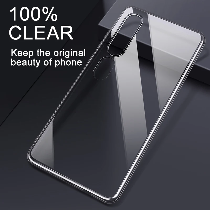 luxury clear silicone phone case for xiaomi mi 11 10 ultra 9 pro a2 a3 lite clear soft full cover case for poco f2 f3 m3 x3 pro free global shipping