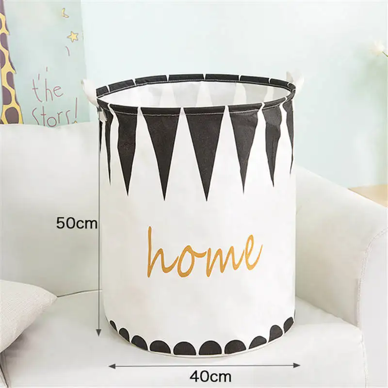 Laundry Basket black ONEUP большая корзина для хранения белья Водонепроницаемая грязная одежда корзина для игрушек корзина для стирки грязная одежда корзины для хранения мелочей коробка - Цвет: Laundry Basket black
