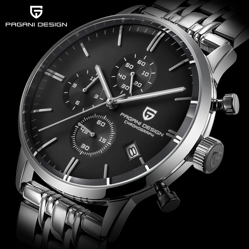 

PAGANI DESIGN Leisure Sports Watch Men Top Luxury Brand Men Quartz Waterproof Timing Sports Wrist Watch montre homme