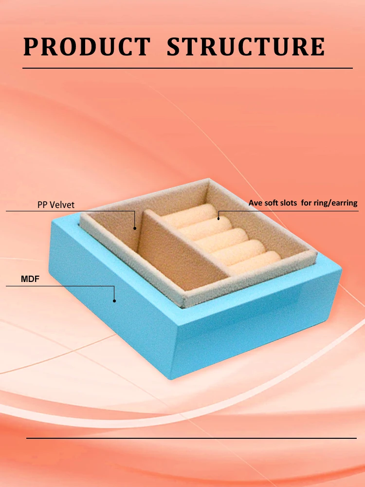 

Dropshipping Professional Factory Product Wooden Jewelry Box Luxury Jewellery Wood Gift Ring Boxes