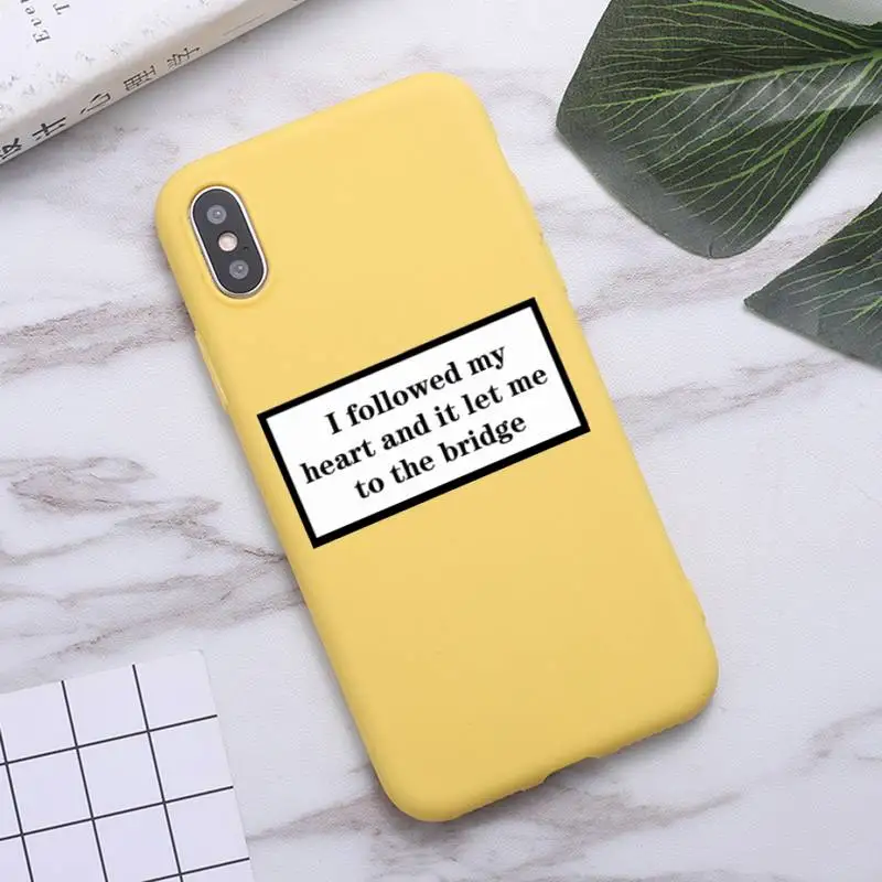 

sorry if i look interested Quotes letter Text design Phone Case Candy Color for iPhone 6 7 8 11 12 s mini pro X XS XR MAX Plus