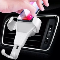 gravity car mount for mobile phone holder car air vent clip stand cell phone gps support for iphone 11 xs x xr 7 samsung huawei