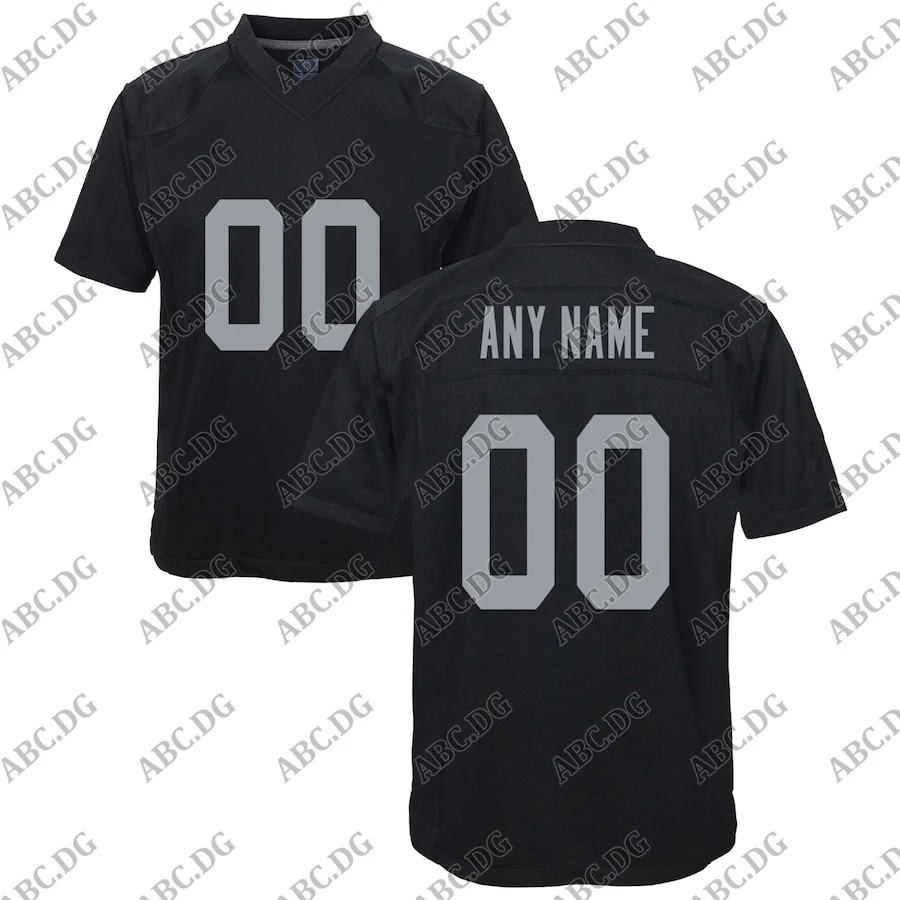 

Customized Stitch American Football Jersey Men Women Kid Youth Las Vegas Black Custom Game Jersey Any Name Any Number