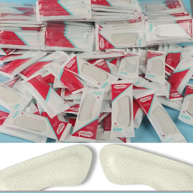 2/5 Pcs Silicone Gel Heel Pad Anti-wear Foot Simulation Leather shoe Stickers Insoles Care Tools | Красота и здоровье