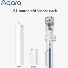 Умные занавески Aqara B1, двигатель занавески, беззвучные электрические направляющие для штор, умные электрические занавески, работает с Mihome