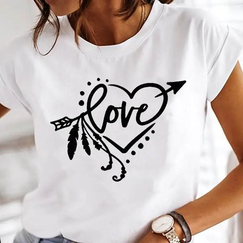 

Женская Винтажная футболка в стиле 90-х, с коротким рукавом