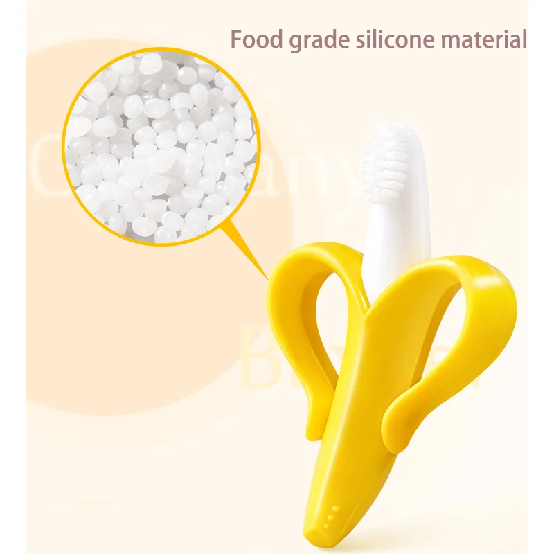 Детские Прорезыватели для зубов игрушки прорезывания банан безопасное