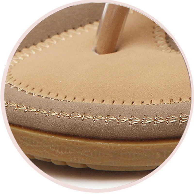 

Plus Size Shoes Woman Flat Sandals Summer Style Beading Flip Flops Sexy Lady Shoes Women Sandalias Mujer Big Size 35-41 XKD4020