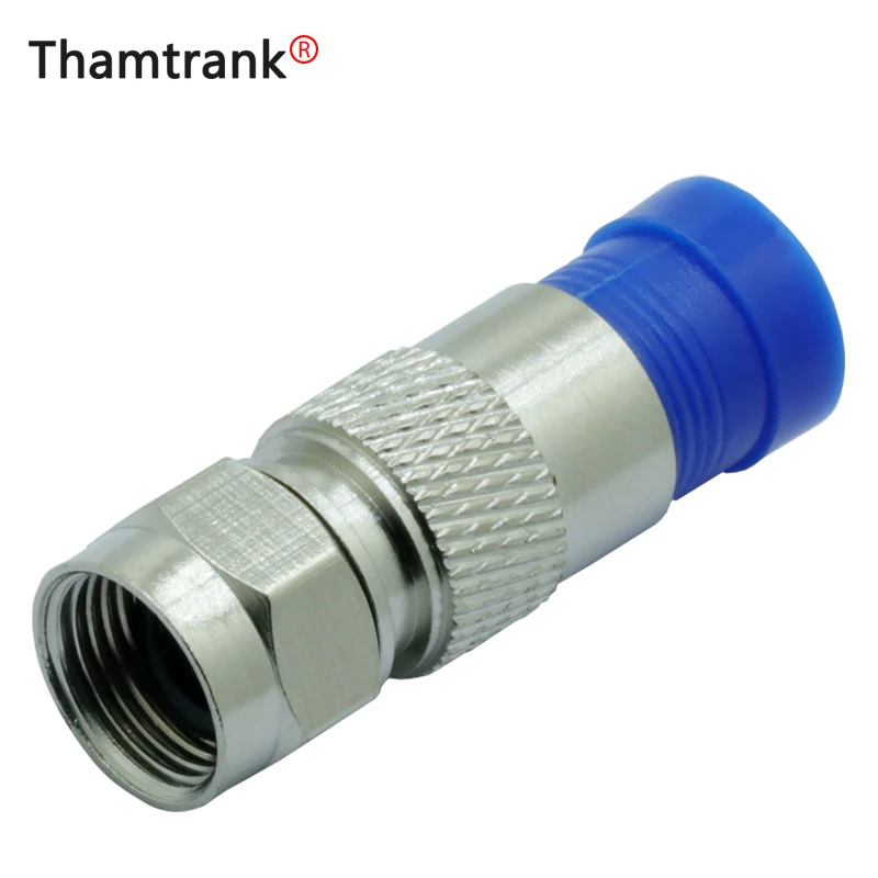 RG6 коаксиальный кабельный соединитель компрессионные F соединители тип провода