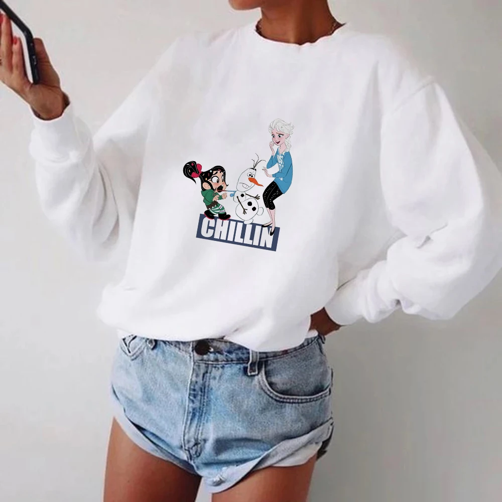 

Disney Jasmine Women Sweatshirts INFINITE WISHESI Letter Cute Spring Casual Hoodies Princess Style Ulzzang Clothing High Brands