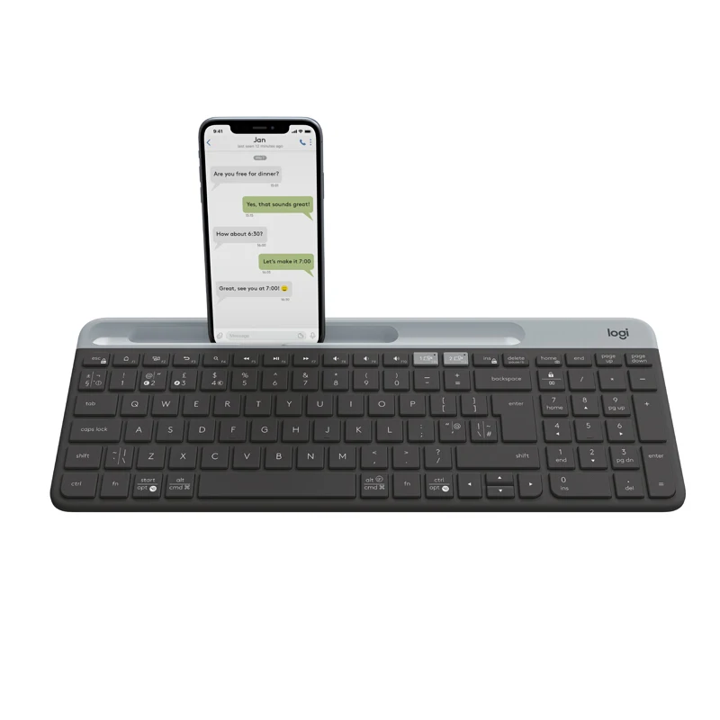 Logitech K580 оригинальная многофункциональная 2 4G Беспроводная клавиатура