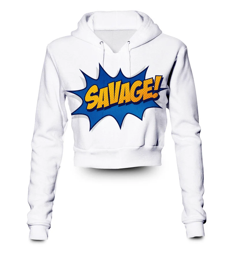 

Индивидуальный заказ я дикарь-Меган тебя, сублимационная печать размера плюс укороченный толстовки