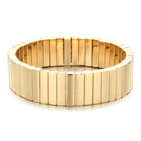 2022 new gold color bracelet enameled beads elastic beads bracelets for women jewelry luxury charm luxury braceletsbangles