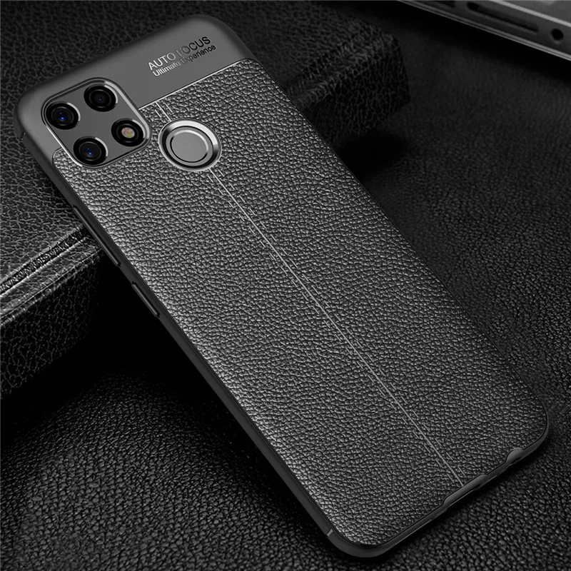 

For Realme Narzo 30A Case For Realme Narzo 30A Cover Shockproof PU Leather Silicone Protective Phone Cover For Realme Narzo 30A