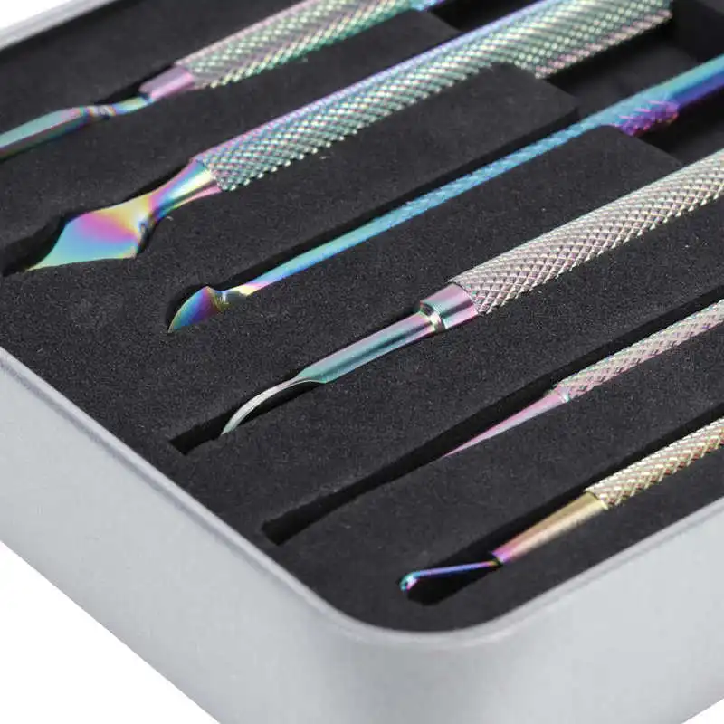 

Nail Pick Cuticle Pusher /set Cuticle Pusher Remover Kit Stainless Steel Nail Art Manicure Pedicure Tools Set
