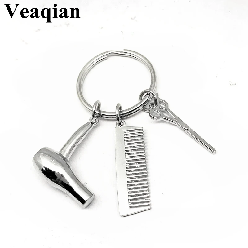 Новинка 2019 модная прическа подарок очаровательный брелок Ретро ювелирные