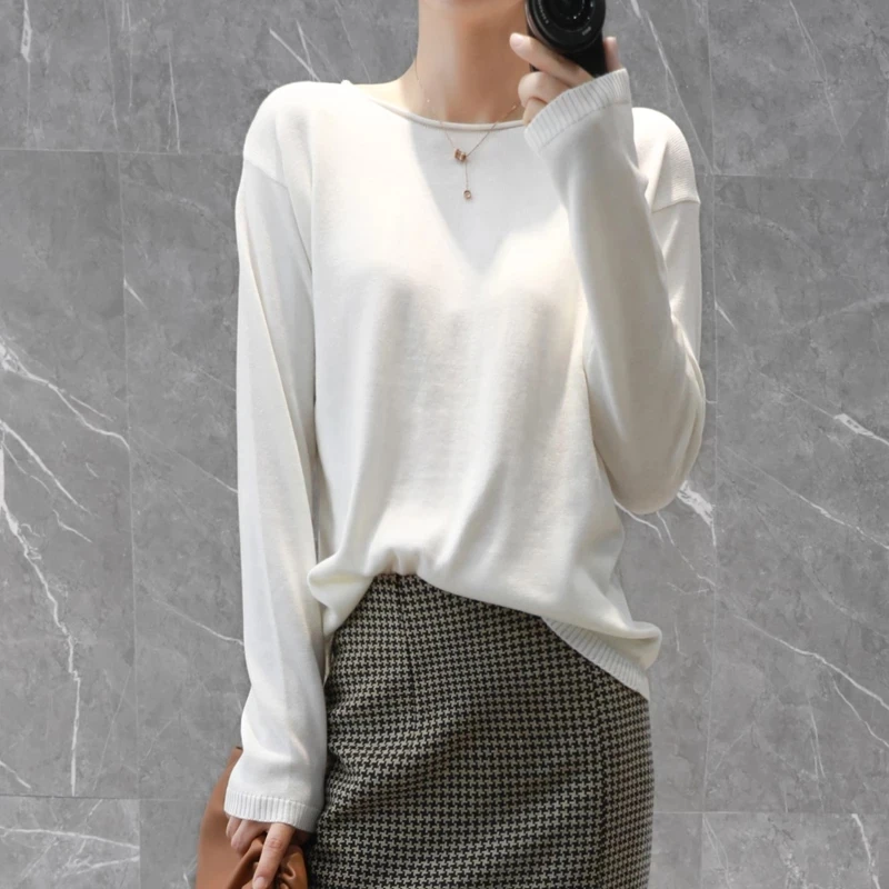 Cashmere Sweater 2021 Spring Autumn V-neck knitted Winter women sweaters and pullovers pull femme hiver jumper pullover | Женская одежда