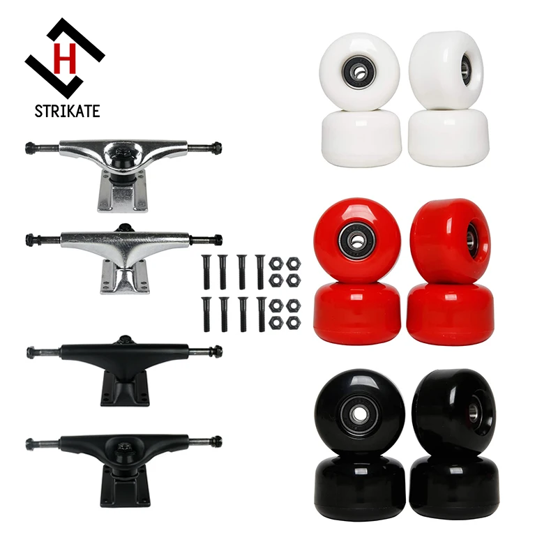 

1set Skateboard Truck Wheels Bearing Combo with 29mm skateboard hardware Skateboard Parts