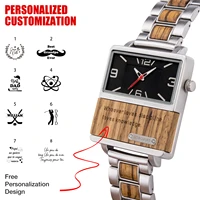 2022 new custom men watch bobo bird wooden quartz wristwatch reloj hombre luxury luminous waterproof mens watches dropshipping
