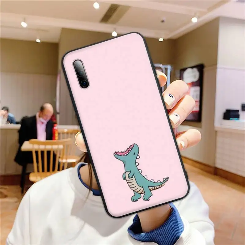 

Cute Dinosaur Phone Case for Samsung S7edge s8 s9plus s10 lite2019 2020 S20ULTRA S20plus Cover Fundas Coque
