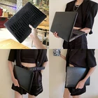 Новый кожаный чехол для ноутбука с крокодиловым узором для MacBook Air Pro Chip M1 A2337 A2338, чехол для Macbook Air Pro, чехол 13 дюймов