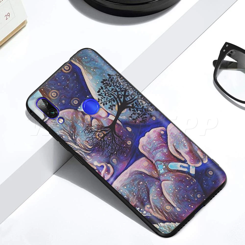 Чехол с рисунком дерева жизни для Xiaomi Redmi Note 8 MI 3 6 9 A1 A2 A3 8A 6X 9T CC9 Lite SE Pro Max F1
