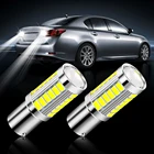 Светодиодсветодиодный лампы заднего хода для автомобилей Volkswagen, vw passat b5, b6, b7, polo, golf 6, 7, Sharan, Tiguan, P21W, 1156, BA15S