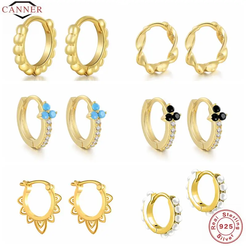 Минималистичные серьги из стерлингового серебра 925 пробы с бусинами и пряжкой