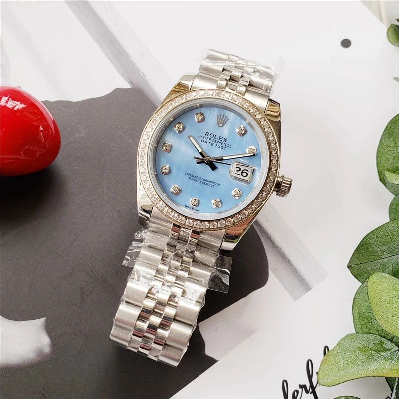 

Shell face luxury watch women DATEJUST 26mm automatic mechanical ladies sweeping movement Reloj Mujer Rolexable