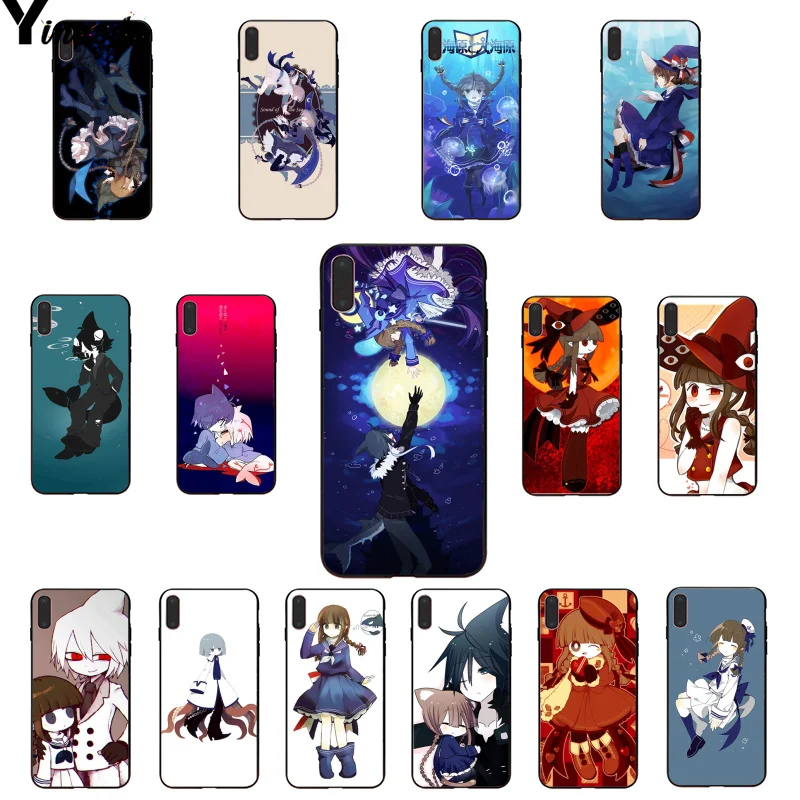 Yinuoda Wadanohara и Great Blue Sea Мягкий силиконовый чехол для телефона из ТПУ iPhone 8 7 6 6S Plus X XS MAX