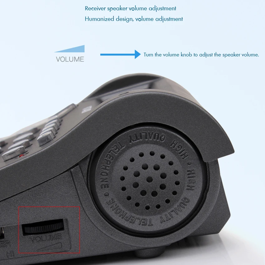 vt400 corded telephone with monaural binaural headset dialpad for house call center office noise cancellation microphone free global shipping