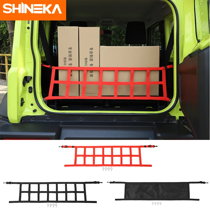 Автомобильные чехлы SHINEKA для Suzuki Jimny 2019 2020 аксессуары органайзер багажника