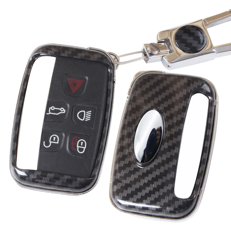 ABS Key Case Shell New CarKey Cover Set For Land Rover Range Sport Evoque Freelander2 Jaguar XF XJ XJL XE C-X16 | Автомобили и