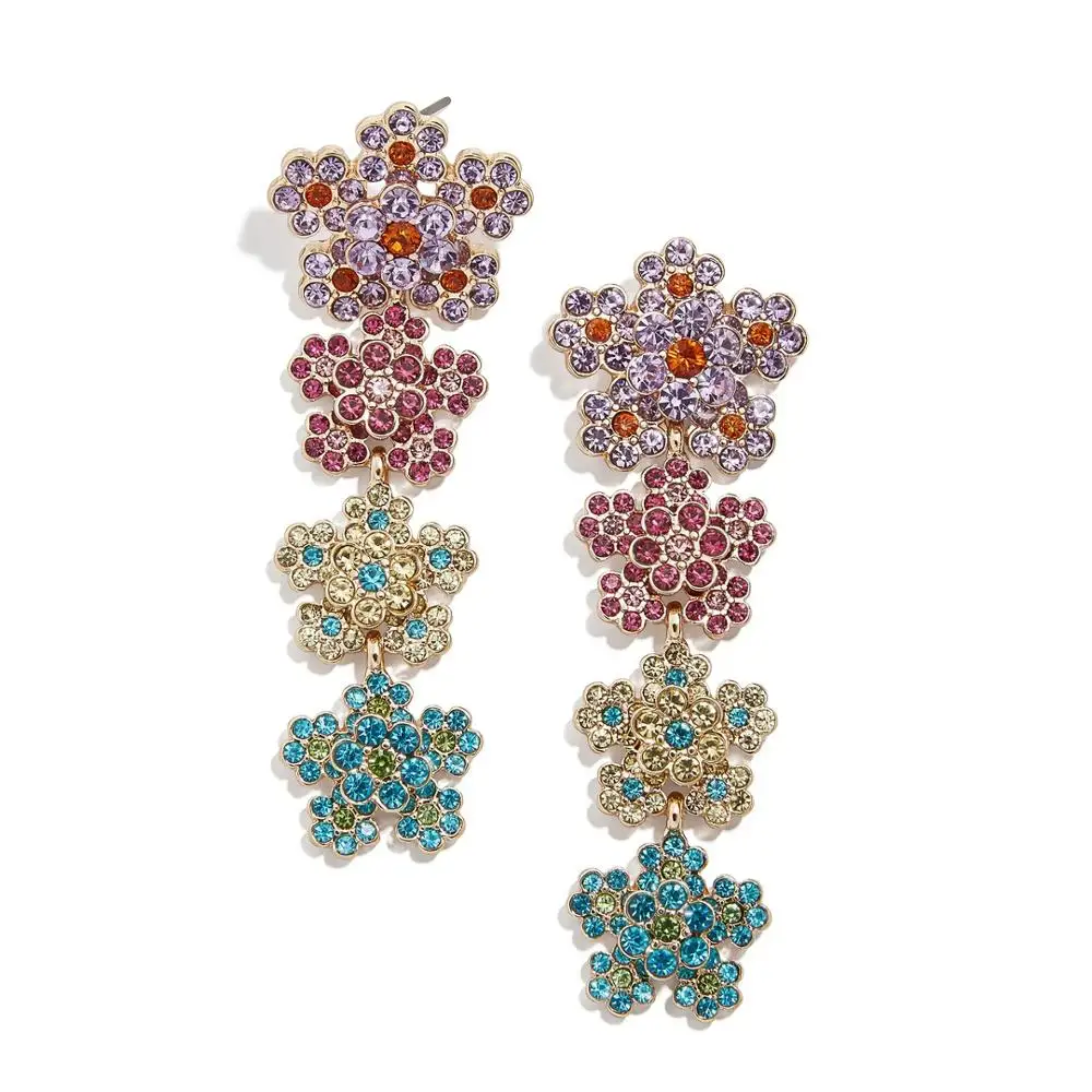 2020 серьги подвески в форме цветка магнолии для женщин эффектные висячие с