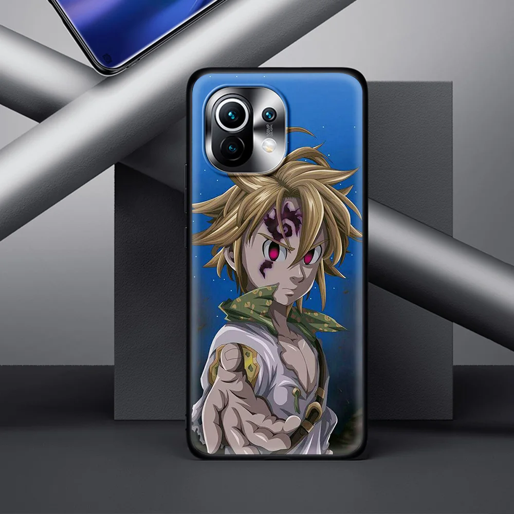 

Meliodas Anime Silicone Soft Coque for Xiaomi Mi X3 NFC M3 10S 10T 9T 9 Lite Note 10 Pro 5G 11 Thin Phone Case Shell