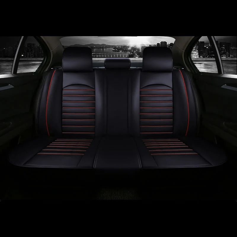 Чехол на сиденье автомобиля Кожаные чехлы сиденья для Kia K7 Kx5 mohas Niro Optima K5 Picanto Rio 3 K2