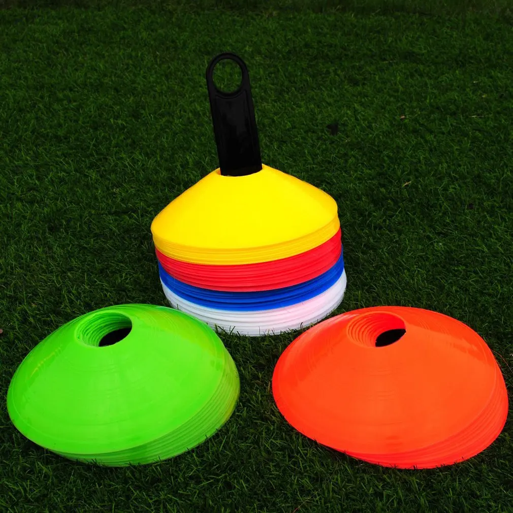 50 шт. высокое качество футбольные тренировочные плоские знаки блюдо устойчивые к