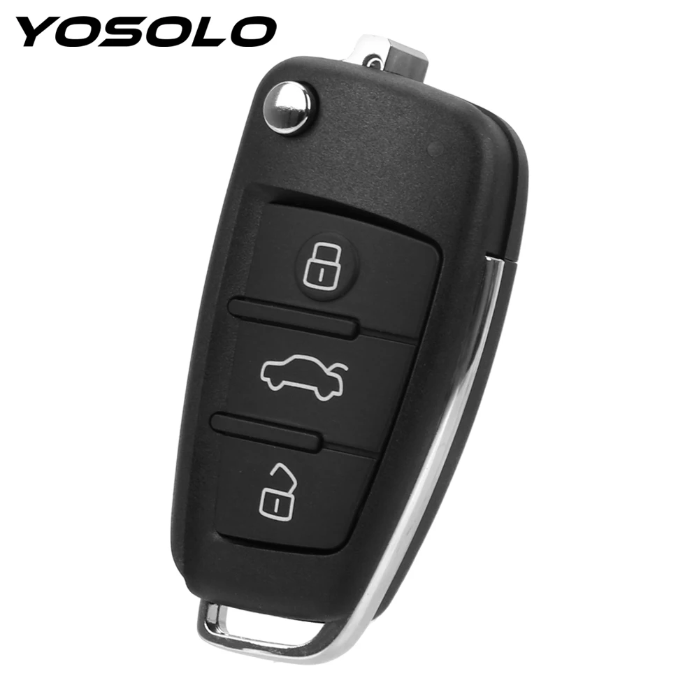Складной чехол YOSOLO с дистанционным управлением для автомобильного ключа 3