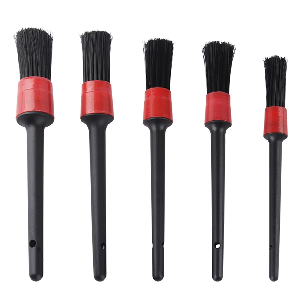 

5pcs Car Detailing Brush Auto Cleaning Dashboard Air Outlet Clean Brushes Car Auto Detailing Cleaning Car Wash Accessories