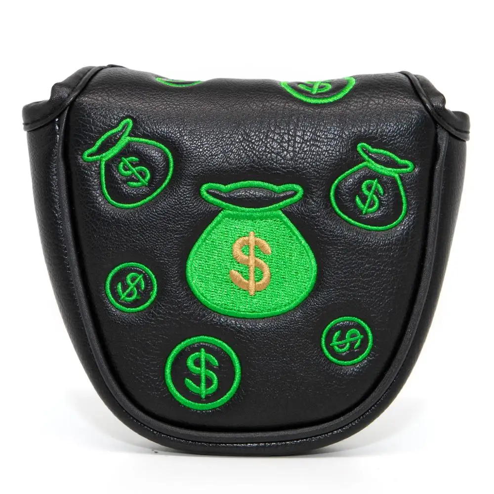 Чехол для клюшки гольфа чехол с магнитной серией долларов | Спорт и развлечения