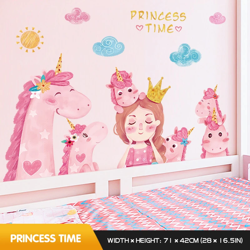 

Наклейки для стен Princess time skyfragrant