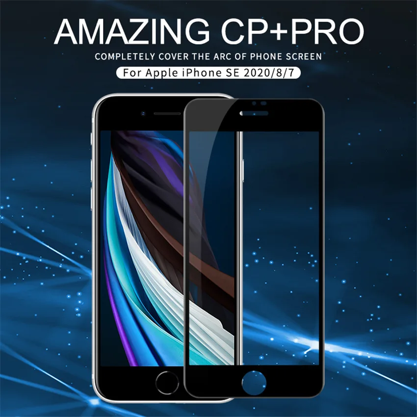 Для iPhone SE 2020 закаленное стекло Анти взрыв Закаленное протектор экрана NILLKIN CP + pro