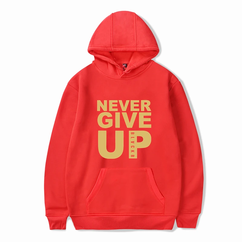 NEVER GIVE UP Liverpool мужские толстовки уличная одежда с золотым принтом Мужские/wo
