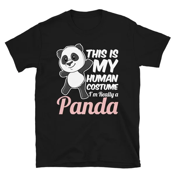 

Funny Panda Costume I'm a Panda Tshirt Short-Sleeve Unisex T-Shirt
