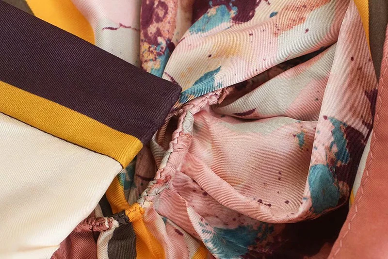 

KBAT 2021 Women Short Dress Summer Vintage Print Ruched Mini Dress Woman Elegant Irregular Wrap Sexy Dresses Lady Party Dress