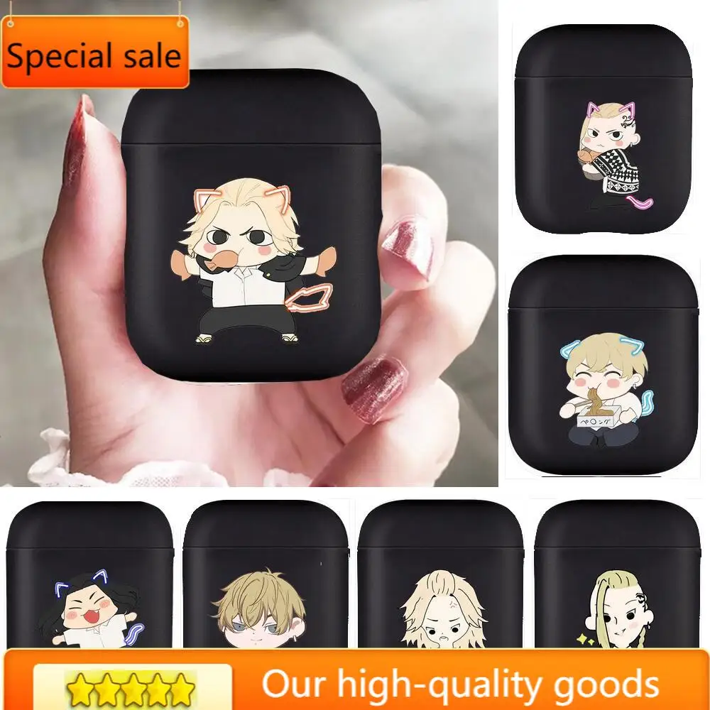 

top anime Tokyo Revengers Soft Silicone Cases For Apple Airpods 1/2 Protective Bluetooth Wireless Earphone Cover For Apple Air P