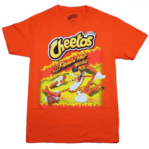 Мужская футболка cheeto-горячий хрустящий чехол с рисунком