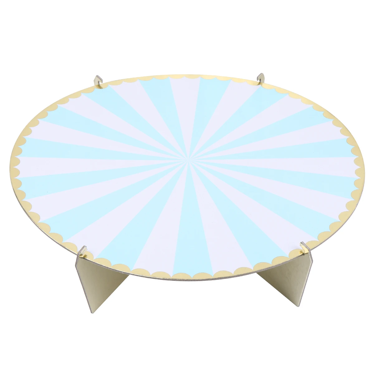 1 шт. подставка для торта с рисунком бумажный одноуровневый поднос закусок стойка