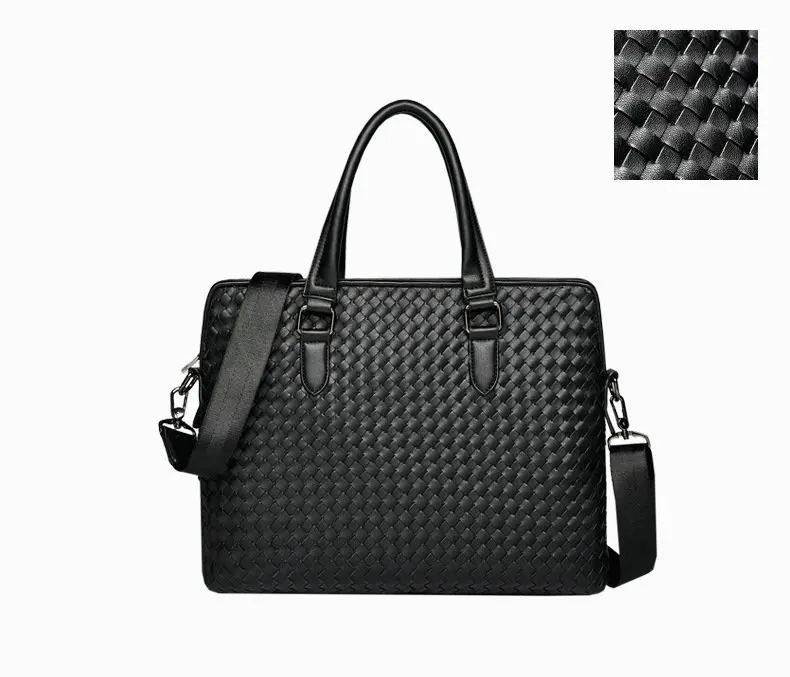 2019 брендовые тканые сумки кожаная плетеная Мужская сумка ручной мужской