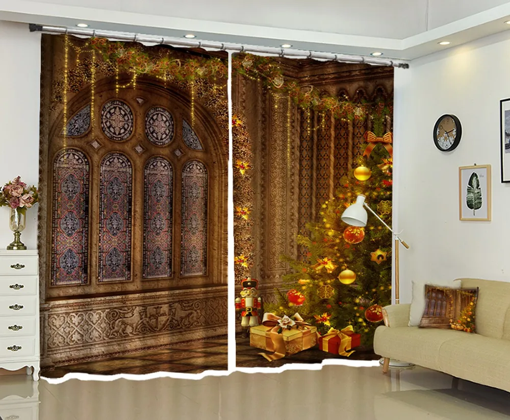 Индивидуальные 3D затемненные шторы на карту пользовательский размер магазин